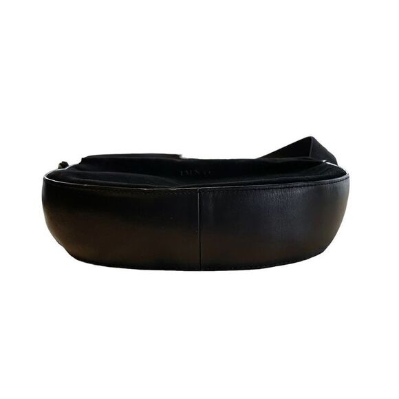 Isaac Mizrahi New York Suede & Leather Crossbody - Picture 6 of 7